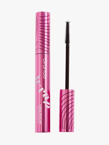 Grande Cosmetics GrandeWrap Tubing Mascara in branded component on a light gray background